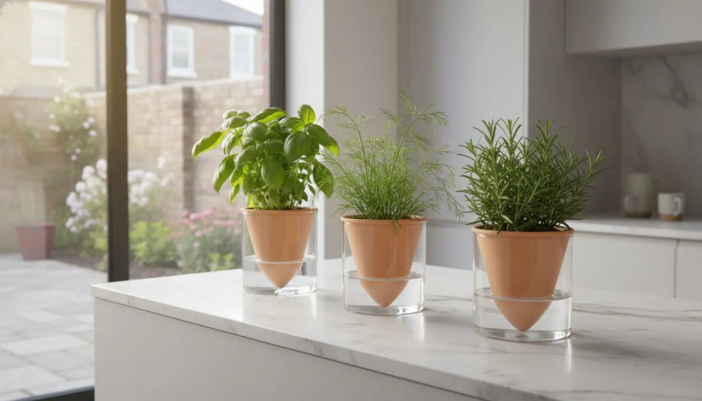 Boskke Till Planter: The Expert Guide to Self-Watering Indoor Herbs