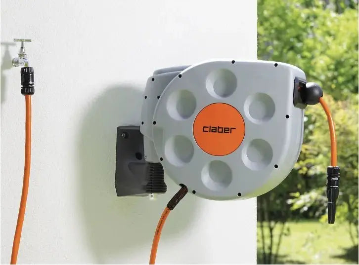 Claber Rotaroll Evolution 10m: Compact Garden Watering Hose Garden Watering