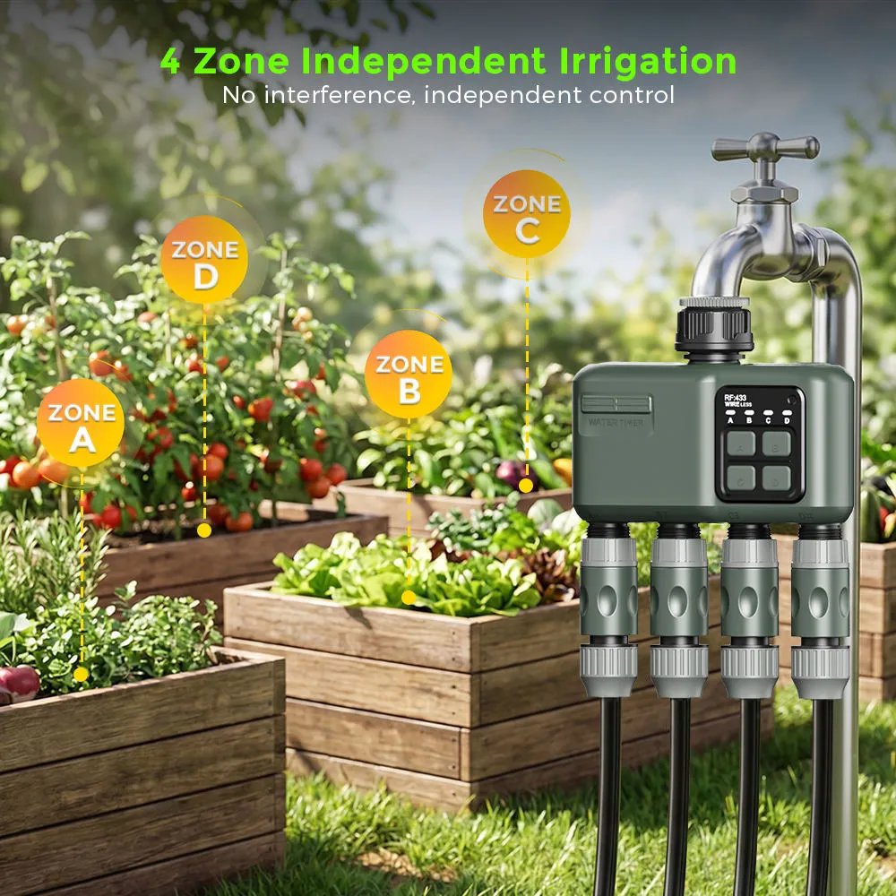 Smart Wifi Tap Irrigation Timers, How do they work