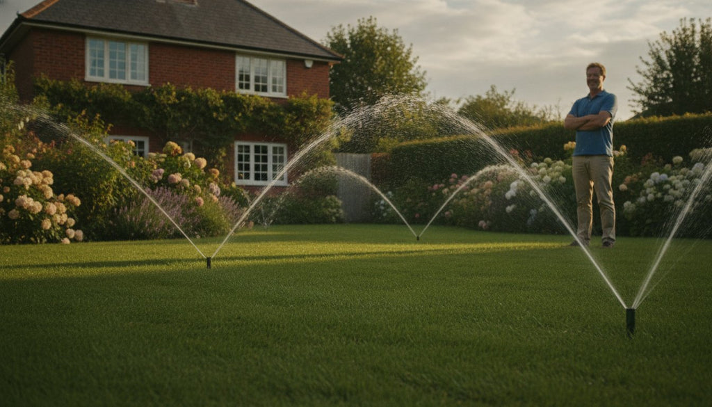Transform Your Lawn with Claber Lawn Pop-Up Sprinkler Kits | Automatic Lawn Watering Made Easy