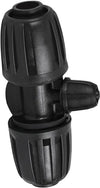 Black Irrigation fitting with micro hose take off