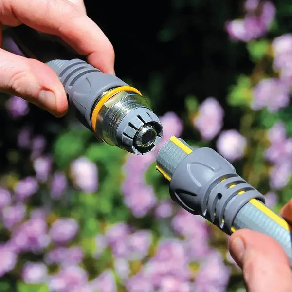 Hozelock Hose Repairer in action