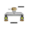 Threaded Outdoor tap Splitter