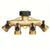 Garden Hose Tap Splitter- Heavy-Duty Brass Manifold Threaded Outlets
