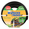 Hozelock Flexi Hose packaging with branding and product details on a white background