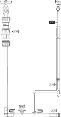 Hozelock 7030 Diagram