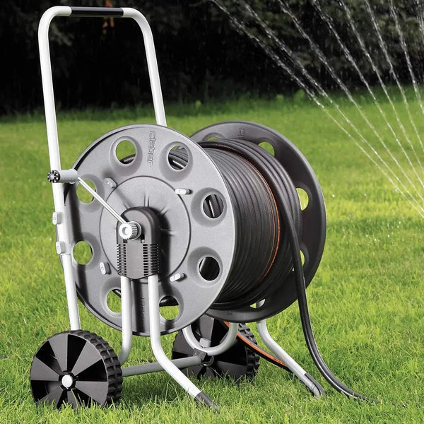 Claber Gemini 8894 Hose reel on grass area