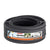 A coiled black Claber Soaker Hose 15 M - 90350, measuring 15 meters, features a label indicating its length, images demonstrating efficient garden watering on the packaging, prominent branding as Claber Soaker Hose, and detailed product information displayed on the package.