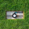 Claber Hydro 90840 Garden irrigation system buried in gravel with grass around