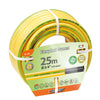 Claber Flexytort Green, with specifications including 25m length and 3/4 inch diameter.