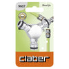Claber metal 9607 3 yay hose splitter green and orange packaging