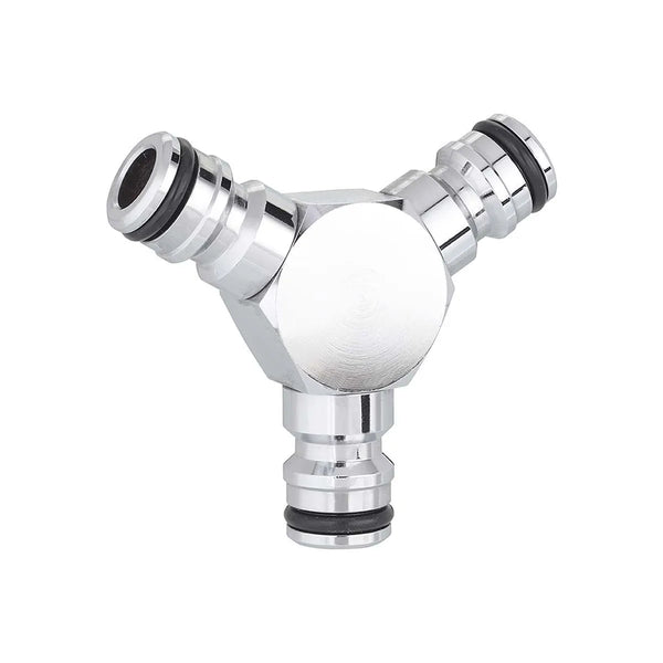Claber Y-shaped plumbing fitting on a white background