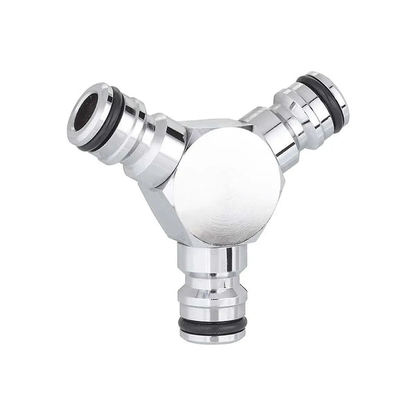 Claber Y-shaped plumbing fitting on a white background
