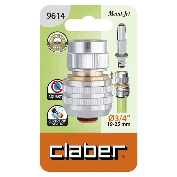 Claber 9614 AutoStop hose connector, view 2