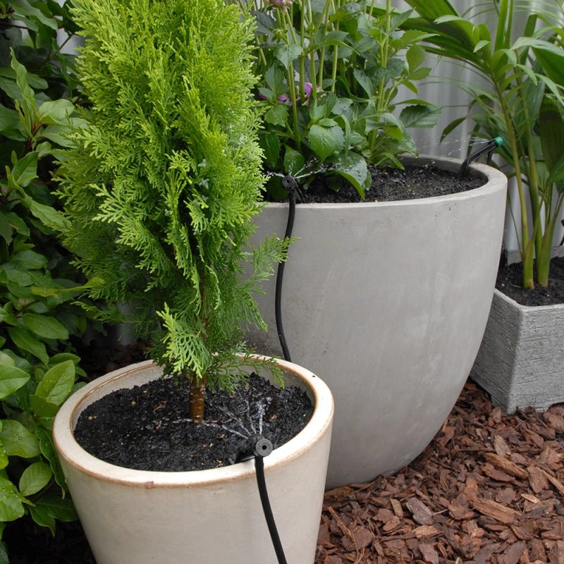 Antelco Pot Stream into planted tubs