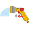 Hozelock 2669 Multi Spray Gun: 5 Patterns, Easy Control.