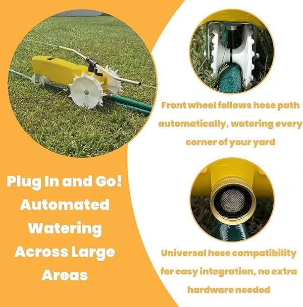 Lawn Watering Rain Train Large Area