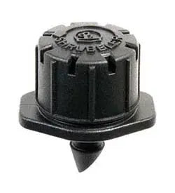 adjustable end of line dripper with variable flow