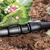 anti leak irrigation straight connector on soil