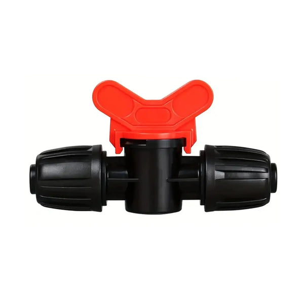 Anti leak irrigation flow connector