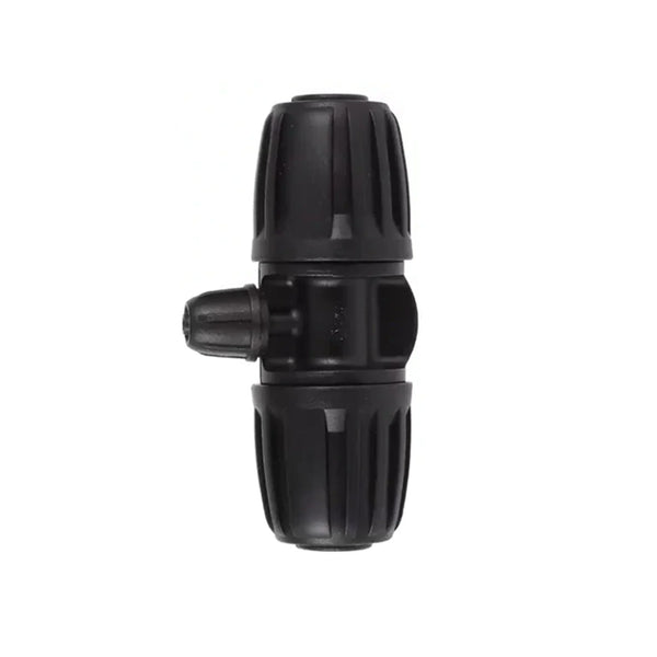 Irrigation fitting with single outlet