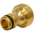 Professional Click Style Brass Internal Connector 3/4" BSP.