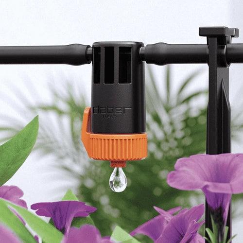 Claber Dripper in Leafy Garden