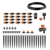 Claber Drip irrigation kit with 20 drippers components on a white background
