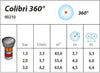 Claber 360° Low Flow Pop-Up Sprinkler 4" for Lawns.