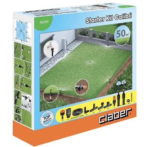 Easy DIY Pop-Up Sprinkler System: Claber Colibri 100m² Kit.