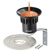Claber rain sensor with bracket and connector cable.