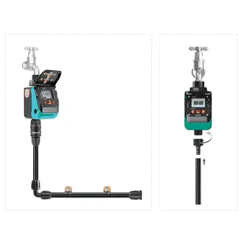 Claber 8412 Aquauno Video 2 Plus: Automatic Watering Timer.
