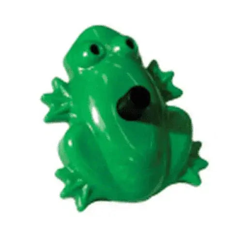 Green frog-shaped garden watering dripper