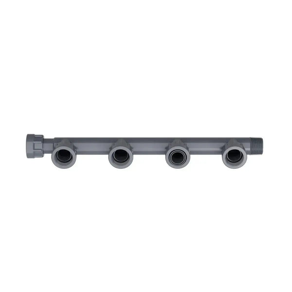Dura 4 port Irrigation Manifold, 5 x F 1 x M