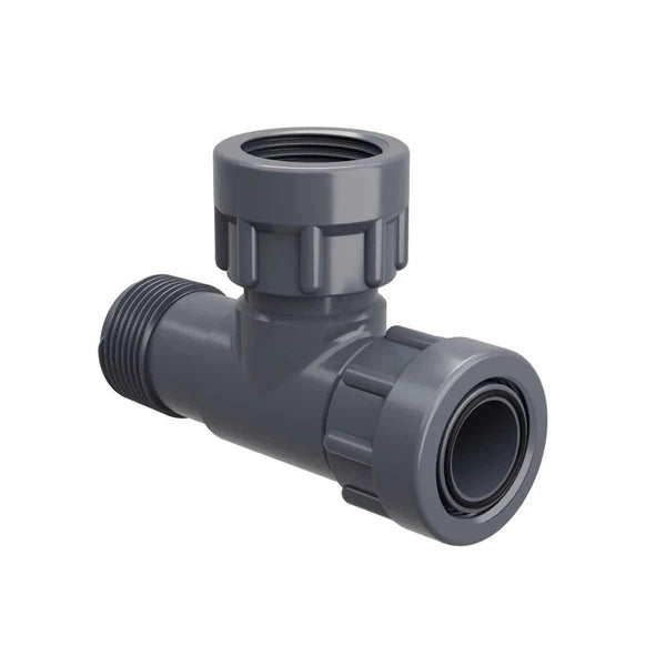 Dura Multi-Port Irrigation Manifold Tee 2 x 1