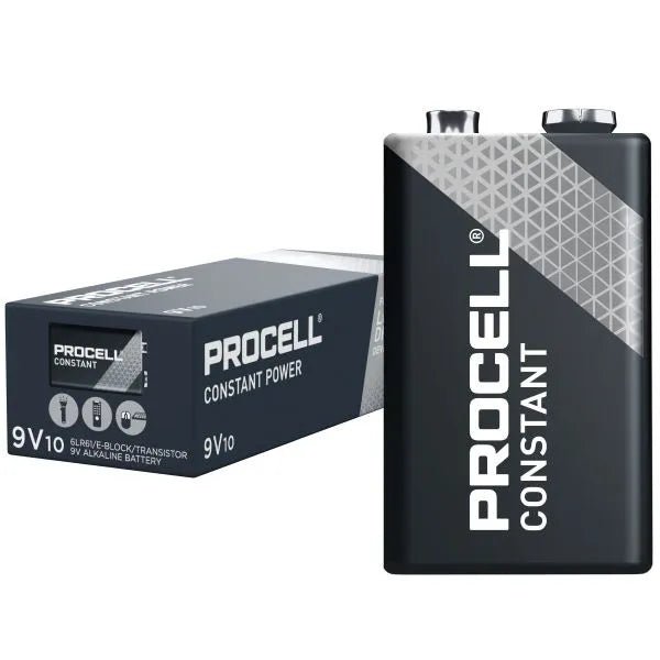 Duracell Procedd 9v PP3 Battery