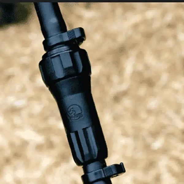 Irrigation Filter fitted to pipe