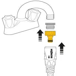 Hozelock Indoor Threaded Tap Connector 2304