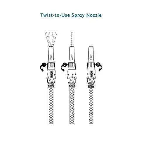 Hozelock 2292 Hose Nozzle - Durable and Adjustable Spray for Perfect Watering