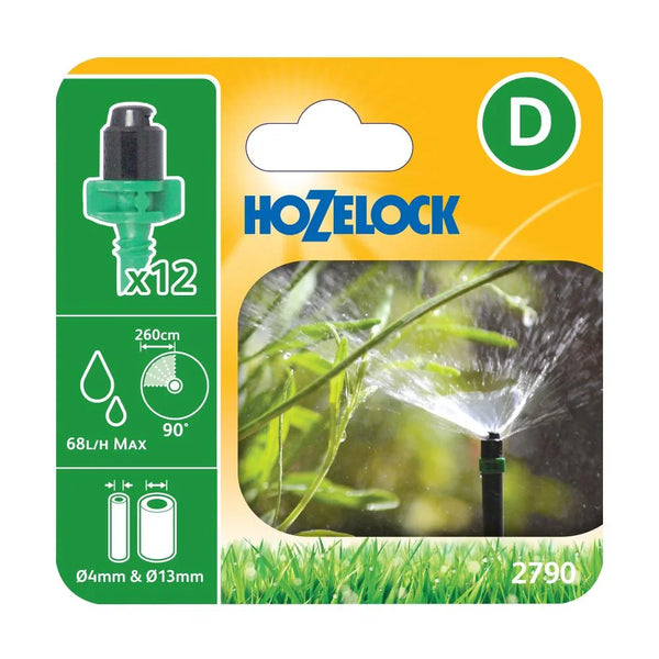 Hozelock 2799 90 degree microjet packaging