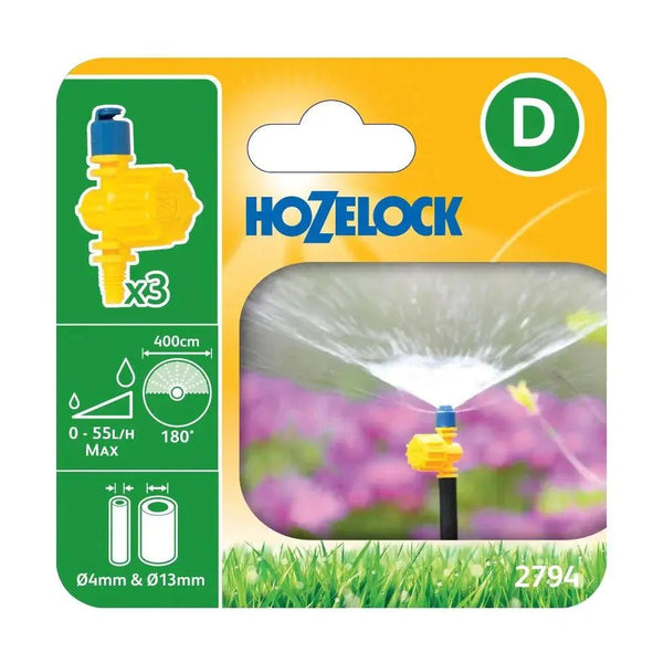 Hozelock 180 degree 2794 packaging