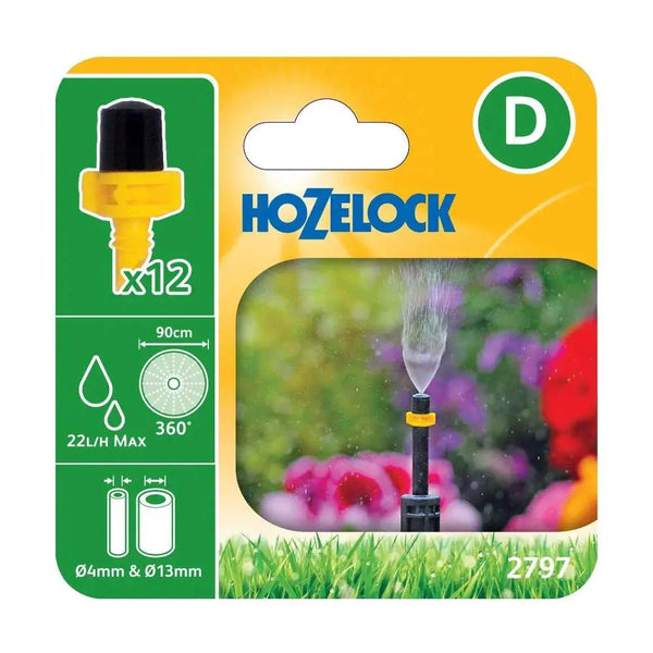 Hozelock 2797 Mister microjets packaging