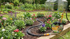 Hozelock 6762 soaker hose in garden raised beds