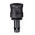 Hozelock style click adapter for connecting irrigation hose