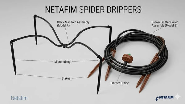 Netafim Spier Drippers details