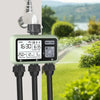 3-Zone Irrigation Timer: Programmable Watering for Garden & Lawn.
