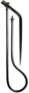 pot watering stake with micro supply hose attached