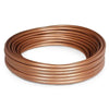 A circularly arranged bundle of the RainBird 50 Metre Drip Irrigation System for Efficient & Easy Watering is displayed against a white background, resembling a neatly coiled pipe.