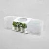 Triple Self-Watering Planter: Indoor & Greenhouse Growing.