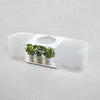 Triple Self-Watering Planter: Indoor & Greenhouse Growing.